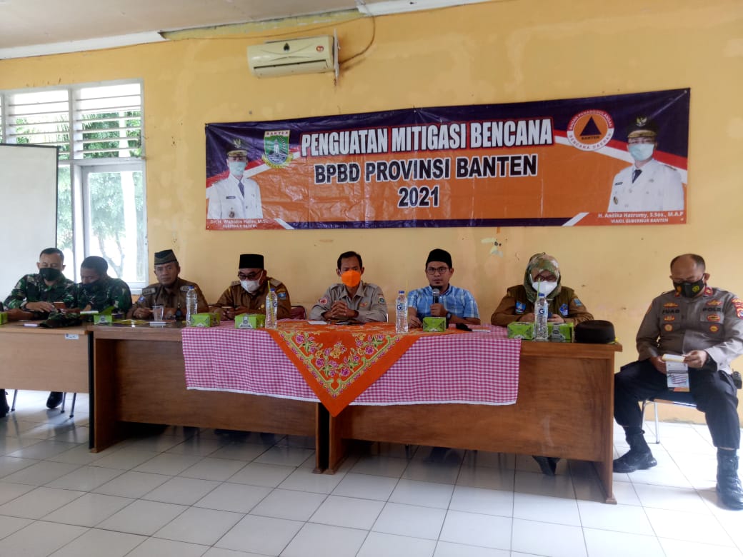 KEGIATAN KOORDINASI PENGUATAN MITIGASI BENCANA BPBD PROVINSI BANTEN