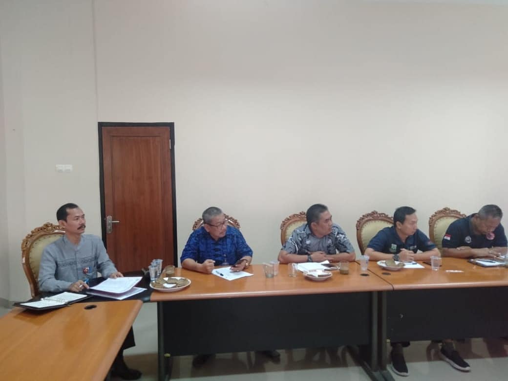 Rapat Pimpinan membahas Koordinasi dan Konsolidasi Program Kerja Kegiatan BPBD Prov Banten Tahun Anggaran 2020/2021