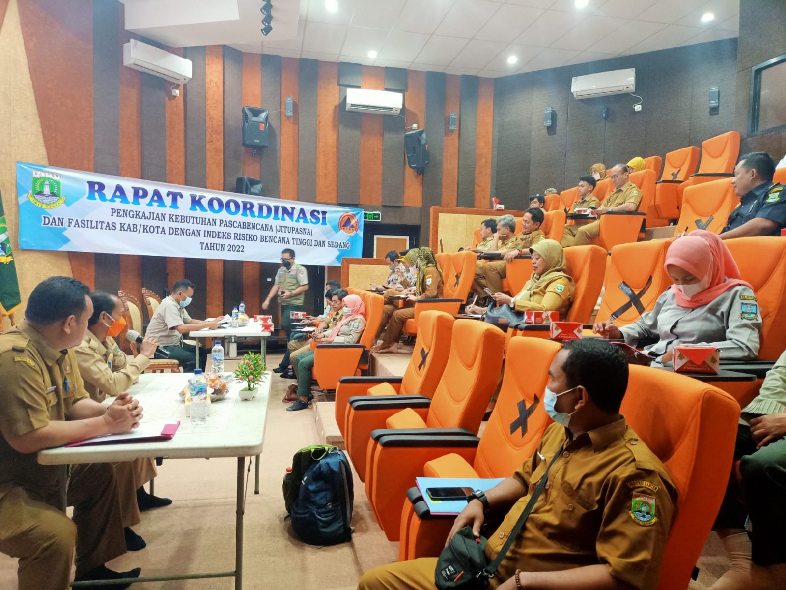 RAPAT KOORDINASI PENGKAJIAN KEBUTUHAN PASCA BENCANA