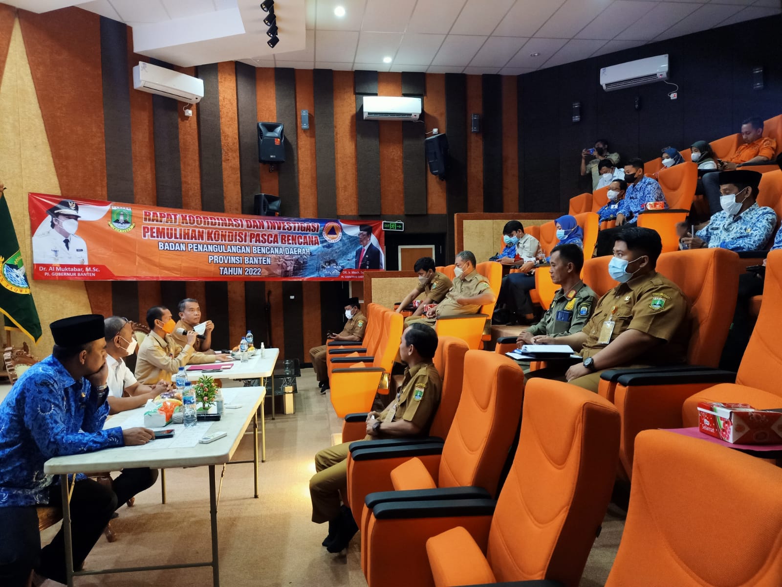 Rapat Koordinasi dan Investigasi Pemulihan Kondisi Pasca Bencana