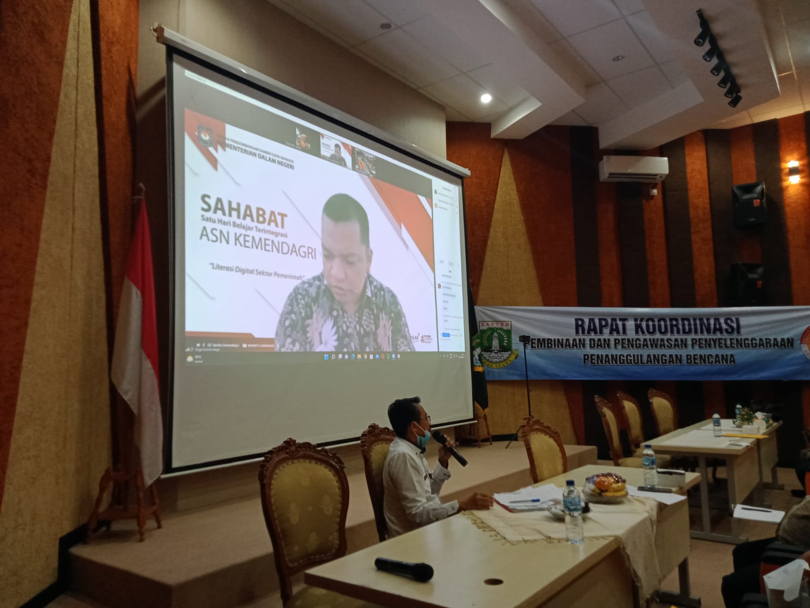 Rakor Pembinaan dan Pengawasan  Penanggulangan Bencana