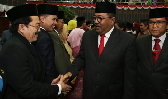 85 ANGGOTA DPRD BANTEN RESMI DILANTIK