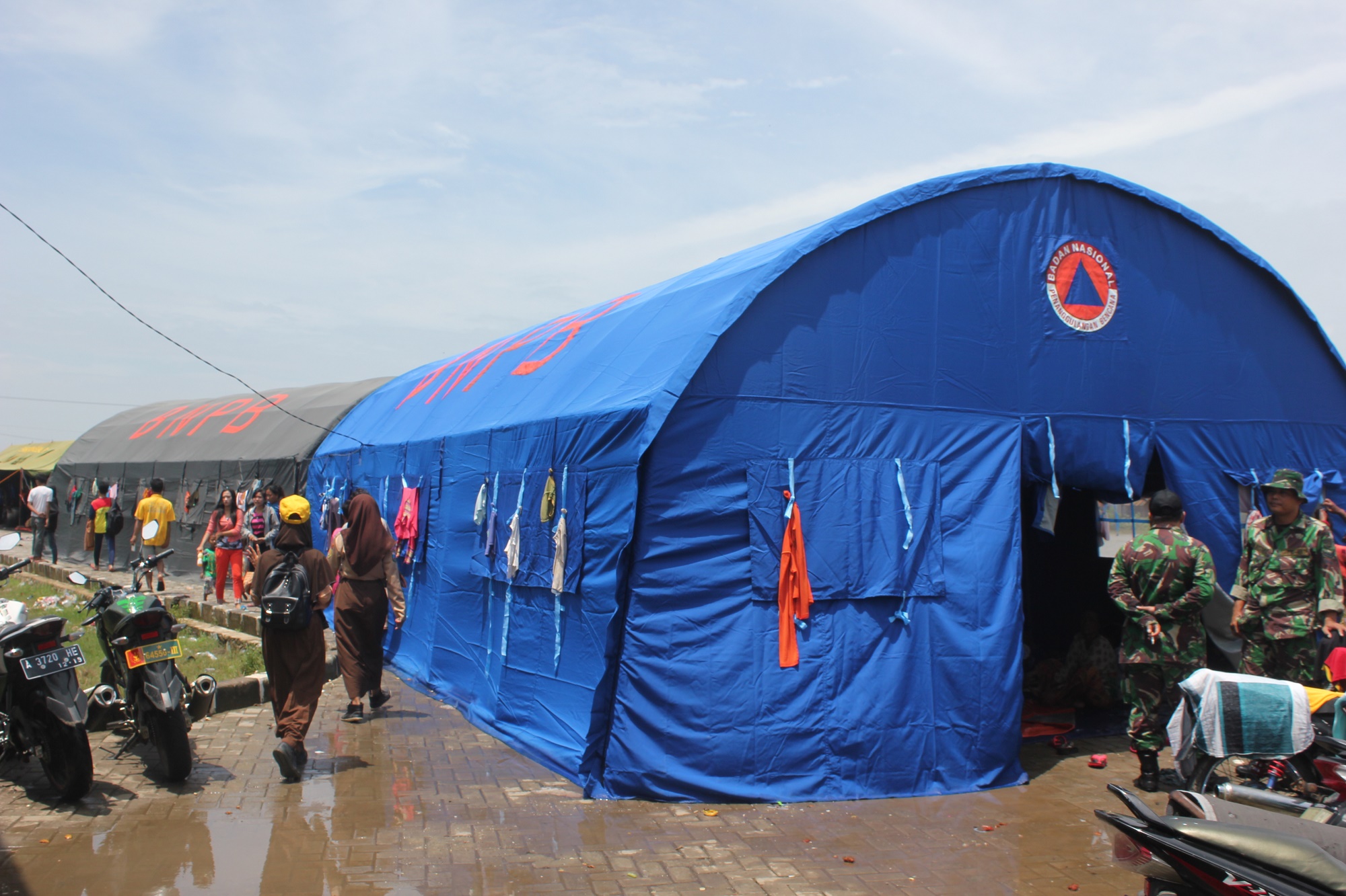 KUNJUNGAN EVALUASI PENANGANAN BANJIR BPBD PROVINSI BANTEN KE KABUPATEN SERANG