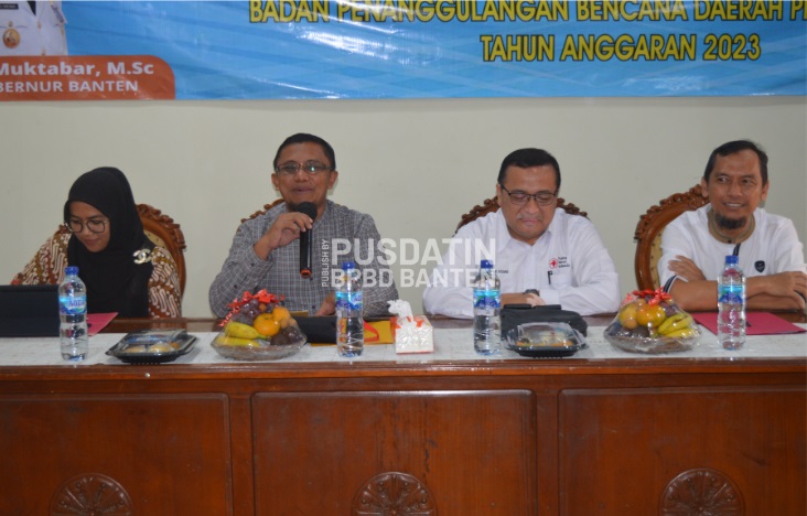 Rapat Perencanaan Perjanjian Kerjasama BPBD Provinsi Banten dengan PMI Provinsi Banten